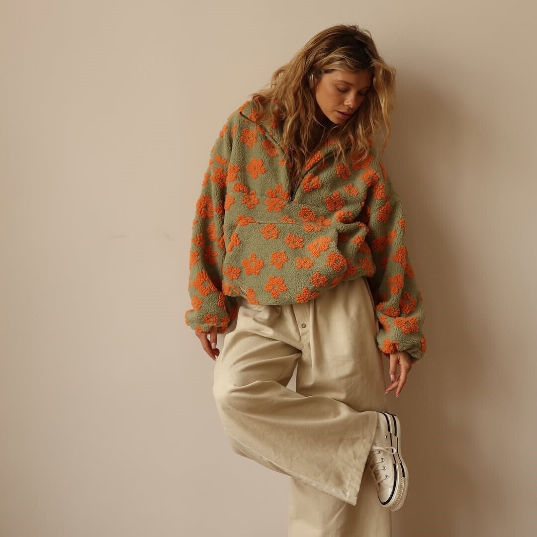 Elise | Trui met bloemenprint - Montavero
